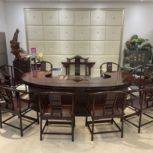 明式弧面茶臺 明式弧面茶臺