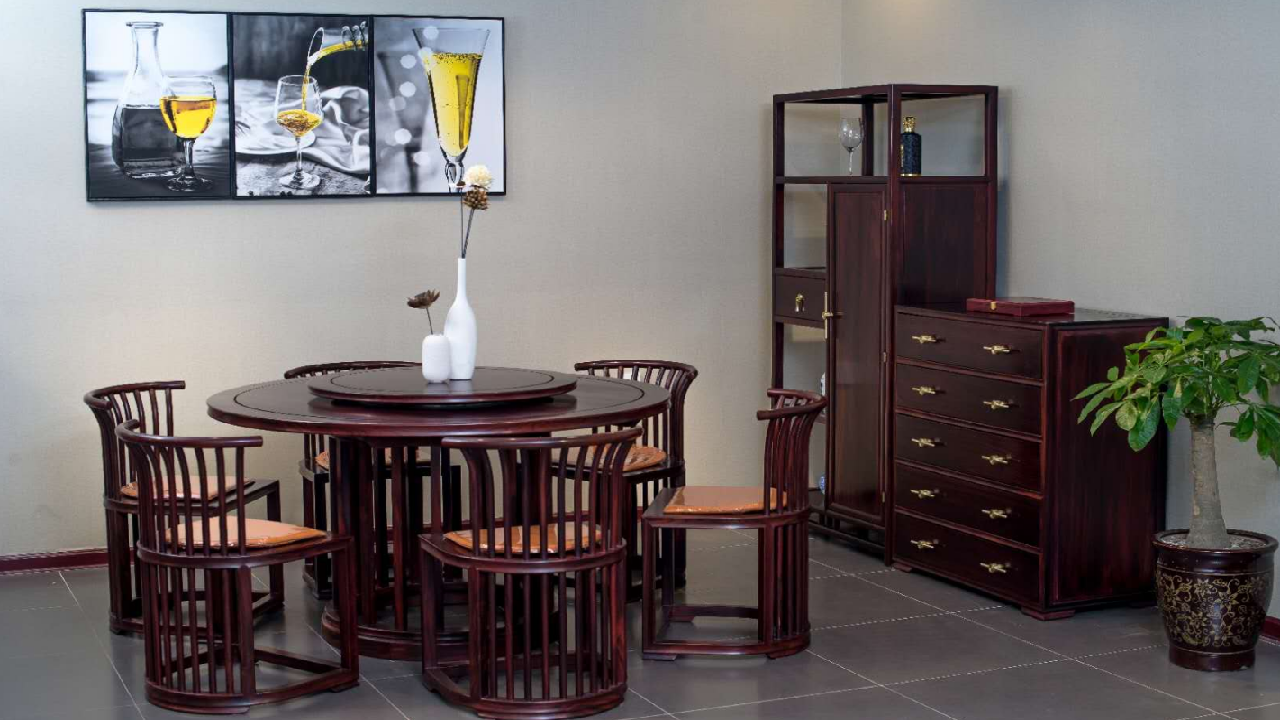 黑酸枝餐桌-上海京泰 黑酸枝餐桌-上海京泰