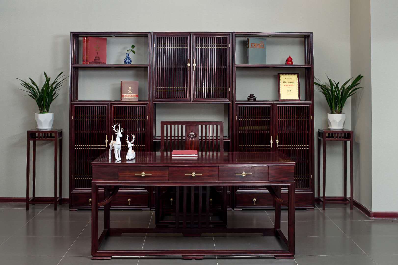 新中式-舒華1號辦公桌 新中式-舒華1號辦公桌